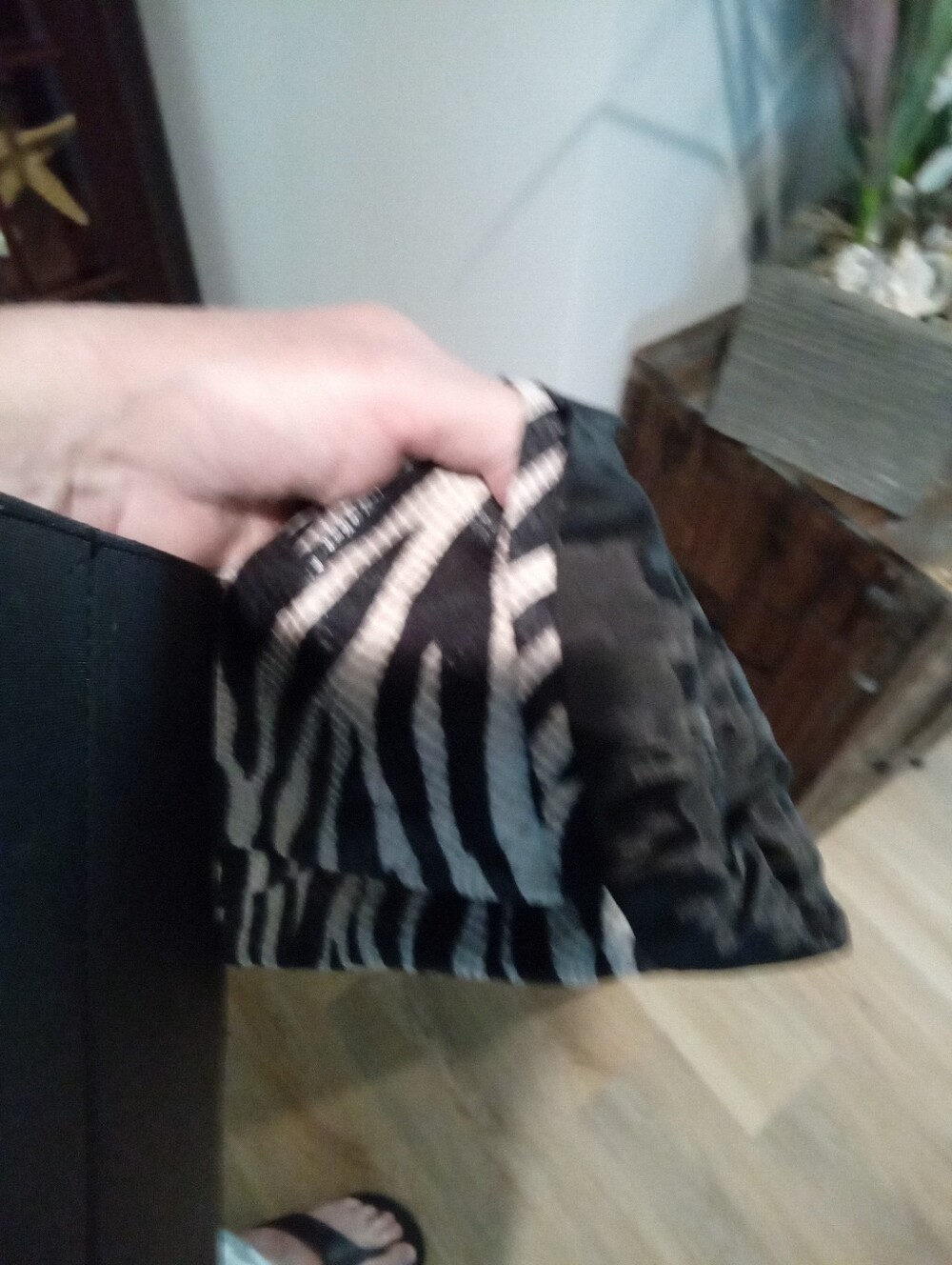 Kim Roger's Plus Size 2X Zebra Print Blazer - Picture 5 of 9